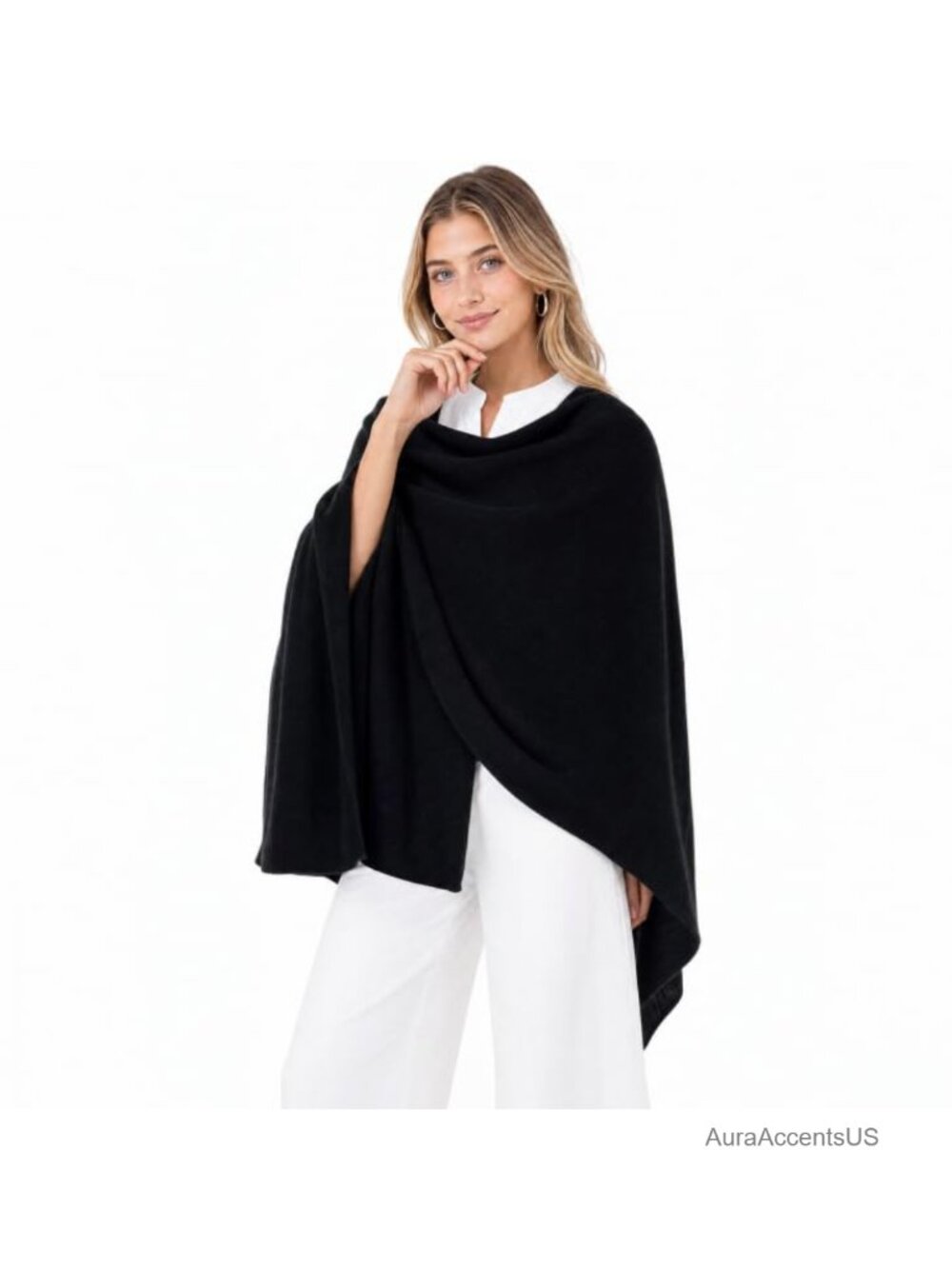 Cashmere Wool Blend Wrap Women Pashmina Shawl Scarf Travel 78x27